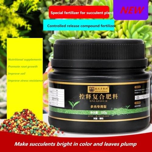 500g Slow release granular fertilizer Succulent plant special slow-release compound fertilizer for home gardening