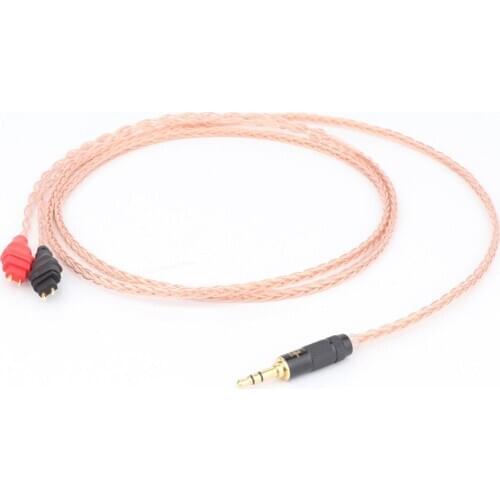 Hifi 3.5mm to Earphone Cable For Headphone HD600 HD650 HD525 HD545 HD565 HD580 Headphones Replacement Audio Cable