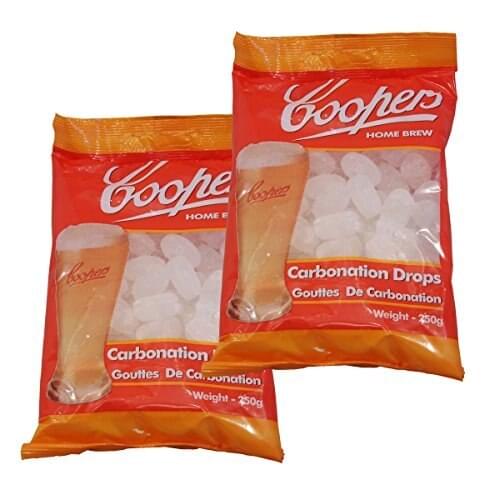 Coopers Carbonation Drops, Drops for carbonazione (label in Italian language not guaranteed), x2 Packs