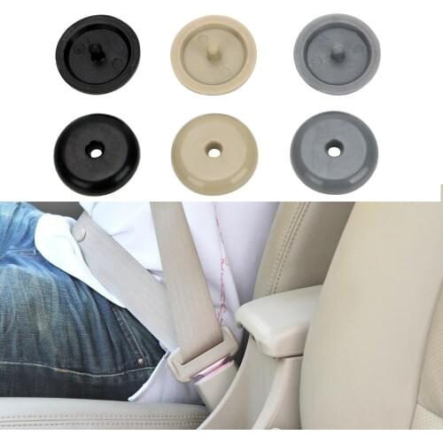 LEEPEE Seatbelt Stop Button Seat Belt Spacing Limit Buckle Clip Retainer Auto Accessories 1 Pair Car Safety Seat Belt Stopper