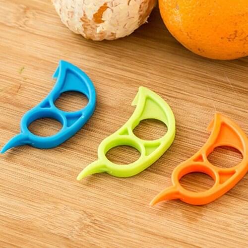 Easy to remove Fruit Opener Orange Peeler Scaler Cutter Remover Kitchen Gadgets practical safe hygienic durable and light weight