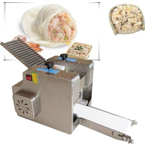Stainless Steel Samosa Skin Maker Machine Roti Chapati Wrapper Making Machine Dumpling Skin Machine