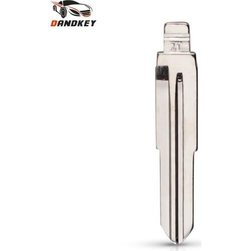 Dandkey Type #21 Metal Blank TOY41 Key Blade Car Replacement Flip Floding Remote Uncut Car Key Blade For Toyota Corona