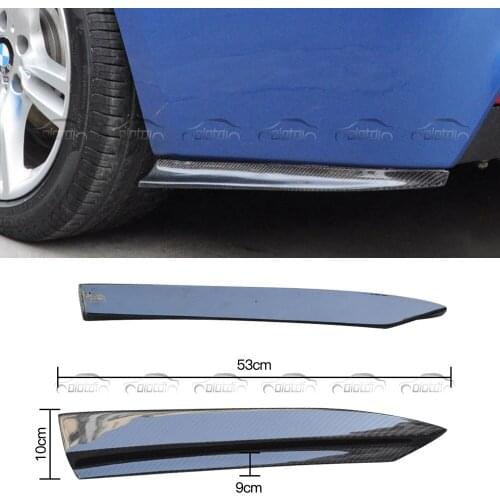 OLOTDI Carbon Fiber Winglets Side Splitters Miniskirts Body Kit for BMW 5 Series G30 G31 F90 M5 Side Surrounded