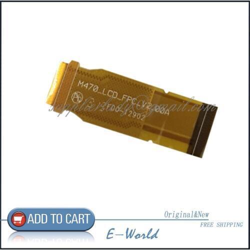 Original LCD screen Cable M470_LCD_FPC_V2.00A for tablet pc free shipping