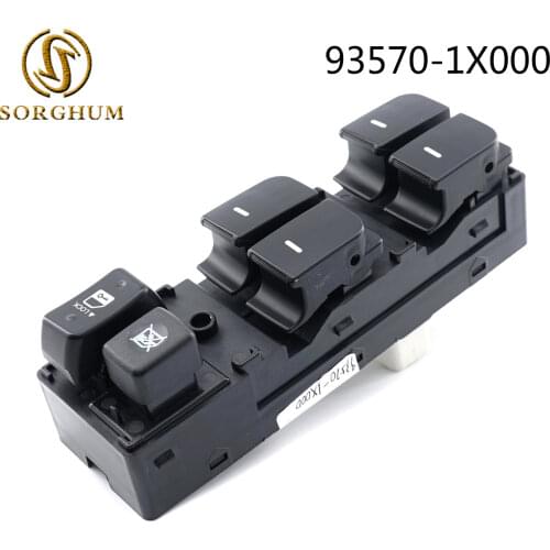 93570-1X000 935701X000 Front Left Power Window Switch For Kia Sorento Forte Cerato