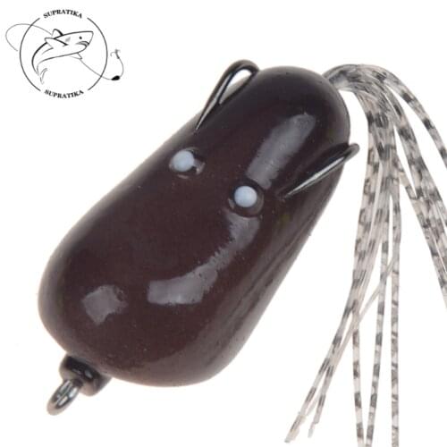 3D Eyes Swimbait Artificial Topwater Octopus Thunder Frog 6pcs/set 8g/5cm Plastic Silcone Soft Bait With Sharp Hook Bionic Bait