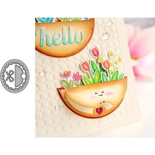 Creative Oval Circle Die Cuts For Card Making DIY Scrapbooking Album Decoration Metal Cutting Dies Stencils 2020