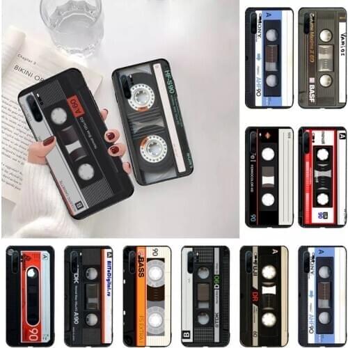 RETRO CASSETTE TAPE vintage Phone Case For Huawei Mate 10 20 Lite Pro Nova 5t Honor 8a 8x 9x 20 10 10i