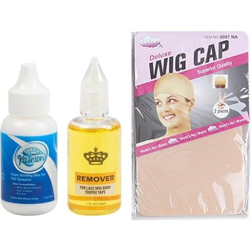 Waterproof 38ml Lace Wig Glue for wigs toupees bonding Invisible Adhesive hair wax stick wig glue remover ship from USA France