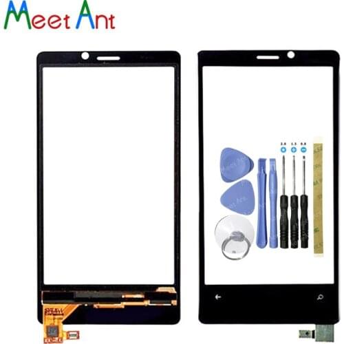 High Quality 4.5" For Nokia Lumia 920 N920 Touch Screen Digitizer Sensor Outer Glass Lens Panel Black