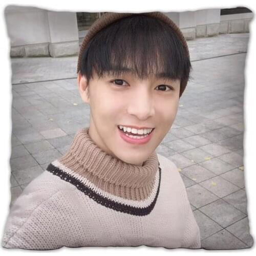 X Jiu Youth League Wu Jiacheng Pillowcase Pretty Scholar Yu Lexuan Same Paragraph Star Photo Poster Cushion Cover Souvenir Decor