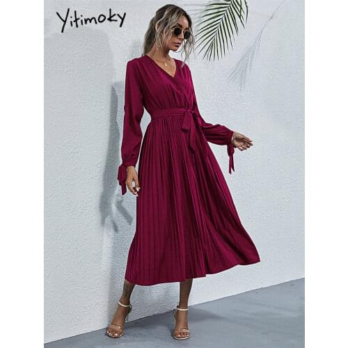 Yitimoky Fashion A-Line Dresses