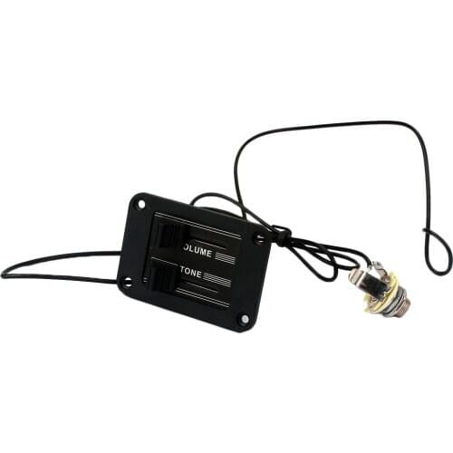 EQ Pickup Wiring Harness Volume & Tone Jack for Cigar Box Guitars Accessories