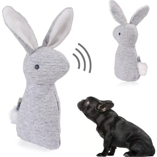 1pcs Pet Squeaky Funny Dogs Animal Shape Toys Gift Set Large Rabbit Honking For Dogs Chew Bite Squeaker Dog Toys Dogs Puppies