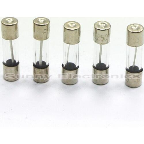 100x Glass Tube Fuse 5 x 20mm F8A 8A 8Amps 5x20mm 250V Quick Fast Blow