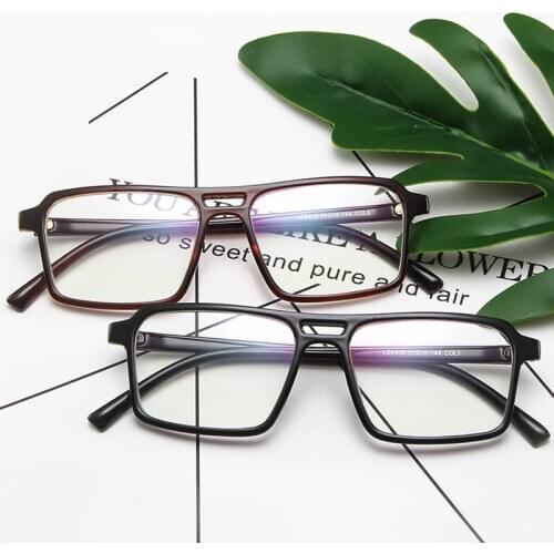 2020 Retro Anti-blue Light Glasses Frame Men and Women Square Glasses Student Brand Designer Gafas Eyewear Retro Eyeglasses