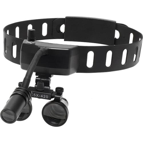 3W Dental Wireless LED Headband Light with 3.5X Binocular Loupes