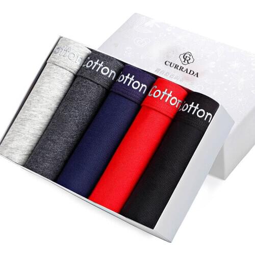 CURRADA Men's Cotton Briefs