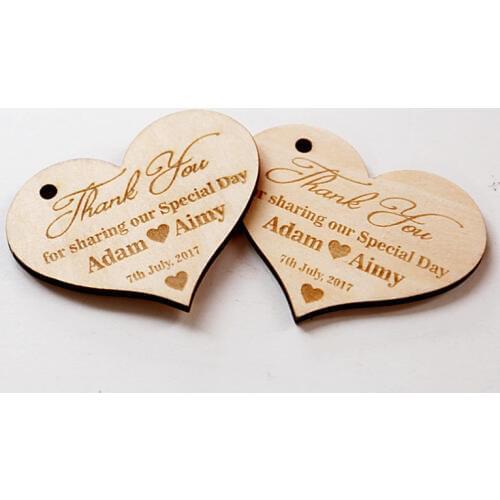 Nature Color Wood Gift Tags, Wooden Wedding Favor Tags, Price Label Party Hang Tags, wedding gifts for guests