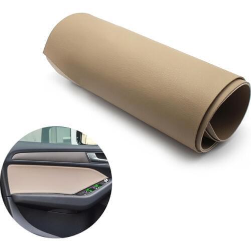 For Audi Q5 2010 2011 2012 2013 2014 2015 2016 2017 2018 4PCS Car Door Handle Panel Microfiber Leather / Suede Cover Decor