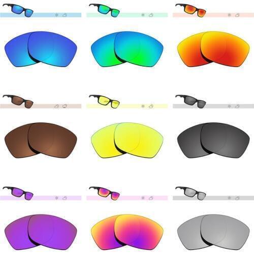 Glintbay Polarized Replacement Sunglasses Lenses for Oakley Jupiter Squared-Multiple Options
