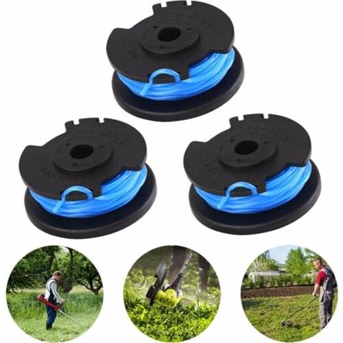 3Pcs String Trimmer Line Ryobi 0.065 inch Autofeed for Replacement Spools Ryobi 18V 24V 40V Cordless Trimmers Power Tool