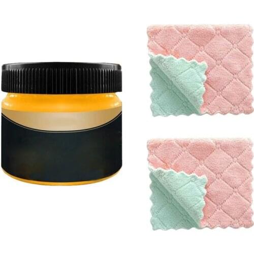 Beeswax Furniture Care Polishing Waterproof Wear-resistant Wax Furniture Wax Care Beeswax Wood Polishing