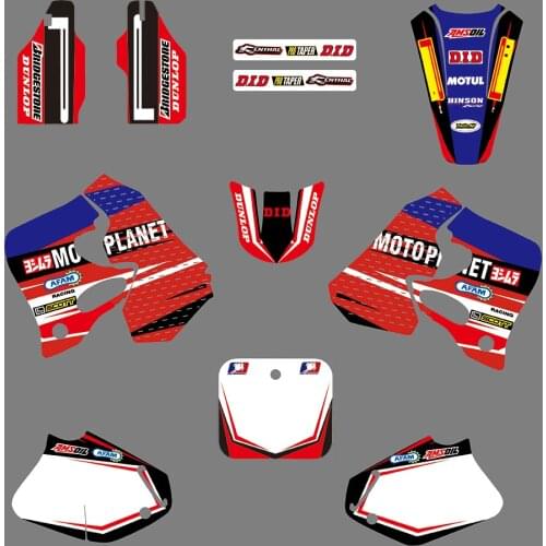 Decal for Honda CR250 1992 - 1994 CR125 1993 1994 CR 250 125 Team Background Motorcycle Fairing Graphic