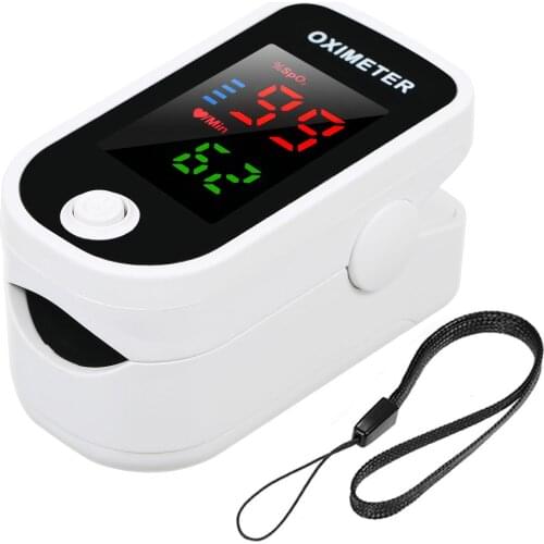 Fingertip Pulse Oximeter Blood Oxygen Sensor Saturation Monitor Pulse Rate Measurement Meter Wholesale Price Oximeter For Health