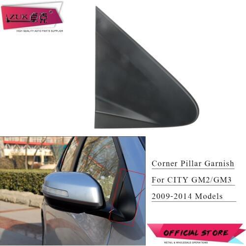 ZUK Front Corner Pillar Garnish A-Pillar Trim Panel For CITY 2009 2010 2011 2012 2013 2014 GM2 GM3 75495-TM0-Y01 75490-TM0-Y01