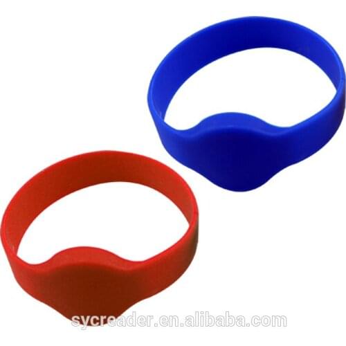 CUSTOM silicone wrist bands RFID wrist watch bands