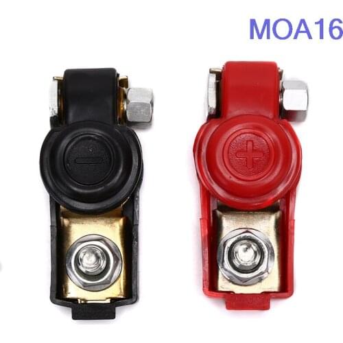 Car Boat Battery Terminal Connector Top Positive Negative Heavy Duty Universal