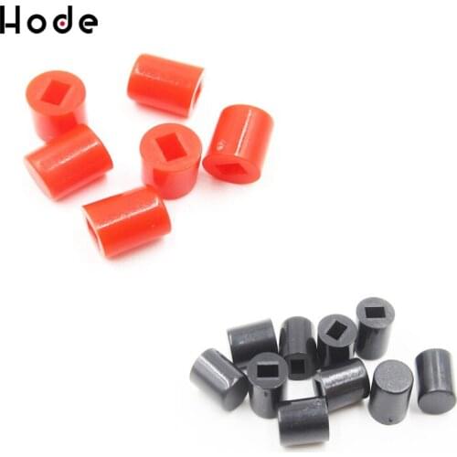 50PCS 6*5mm 6X5mm Tactile Push Button Switch Cap to Self-locking Switch Button Cap Round Key Caps
