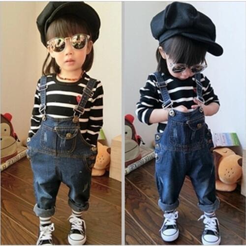 TBwish Denim Overalls For Boys