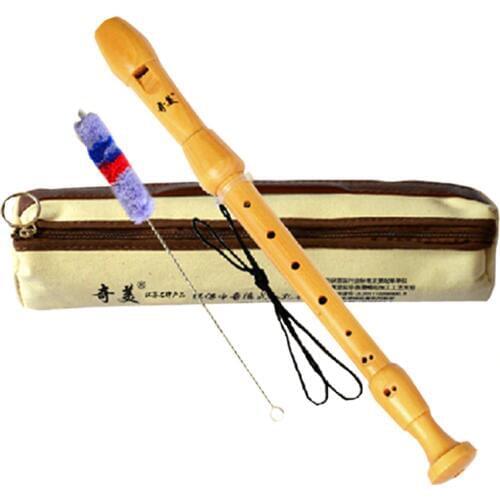 High Quality 8-Hole German Alto Wooden Recorder Environmental Grade Wooden Clarinet F Key flute musical instrument
