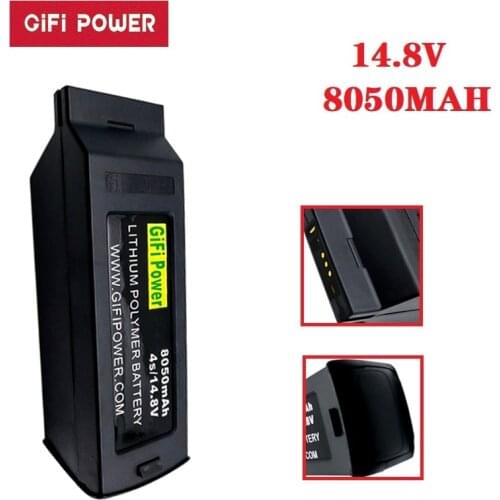 14.8V 8050mAh Large Capacity Battery 14.8V 4S Upgraded Replacement Lipo Battery Drone Battery For Yuneec Typhoon H H480