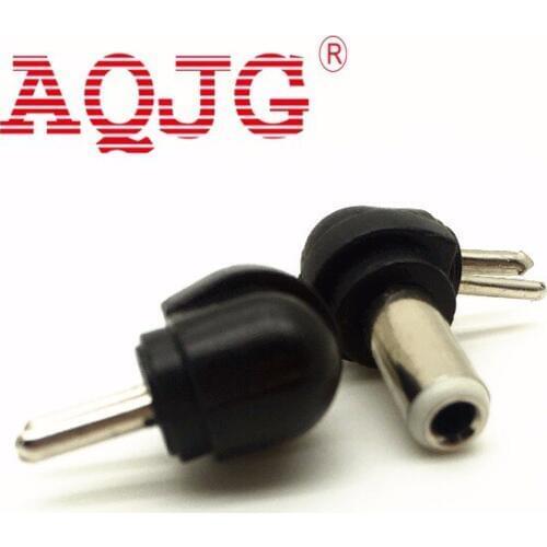 20pcs/lot! Laptop power plug DC adapter 5.5*2.5 connector 5.5 * 2.5 plug male plug DC Plug 5.5mm AQJG