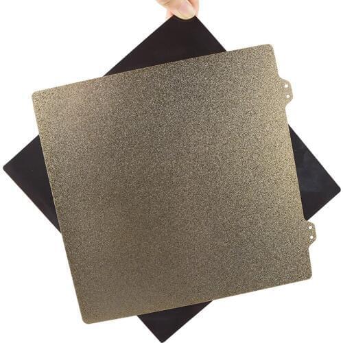 220/235/300mm Double Sided Textured Powder Coated PEI Spring Steel Sheet +Magnetic B Sticker For CR-10 Ender-3 ender-5 A8 A6 e12