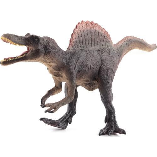28CM Green Grey and Orange Spinosaurus Dinosaur Models Toys Action Figures Collection Learning Educational Toys Children Gifts
