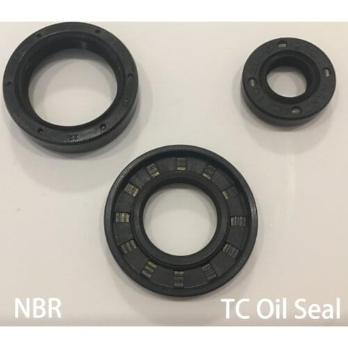32*60*8/10 32x60x8/10 32*62*7/8/10/12 32x62x7/8/10/12 Nitrile Rubber NBR Two Lip Spring TC Gasket Radial Shaft Skeleton Oil Seal