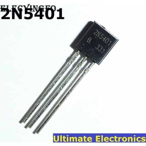 50pcs 2N5401 TO-92 PNP General Purpose Transistor