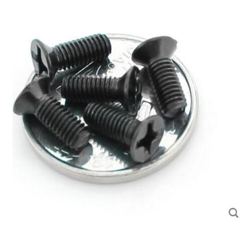500pcs Flat head screws M2*3mm screws M2 screw black KM screws