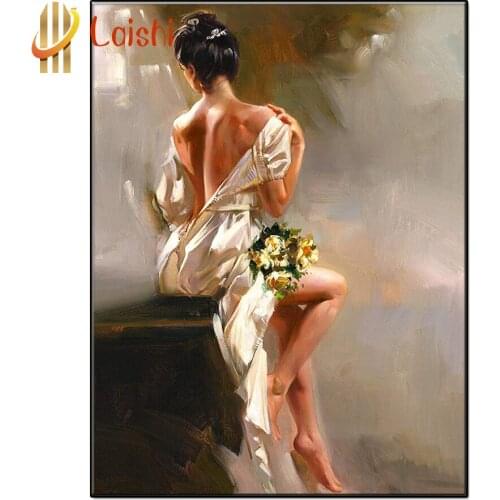 5D DIY Diamond painting Abstract dancing woman full round square drill mosaic cross stitch mosaic Diamond embroidery home decor