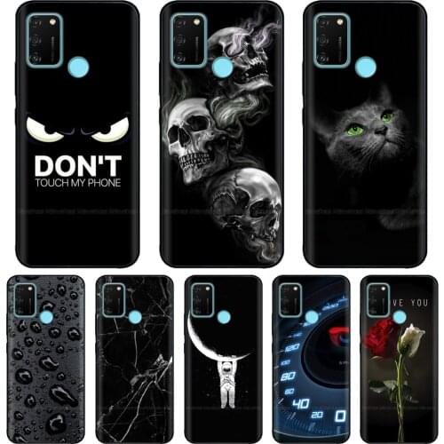 For Huawei Honor 9A Case Soft Tpu Silicon Phone Back Cover Honor 9S 9C Honor9A 9 A Bumper Coque Copas Printed Shockproof Fundas