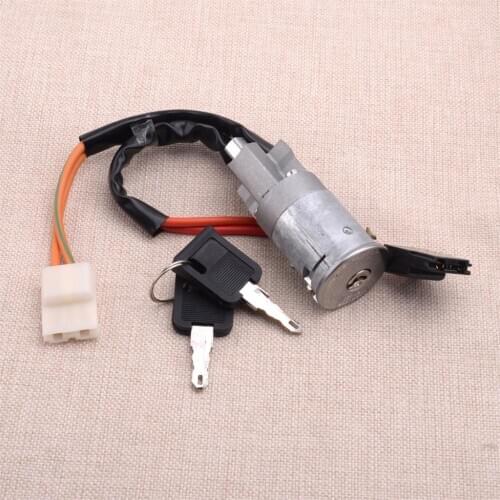 CITALL 256419 7701038365 Ignition Lock Barrel Switch w/ 2 Keys Fit For Vauxhall Vivaro Renault Trafic Nissan Primastar Interstar