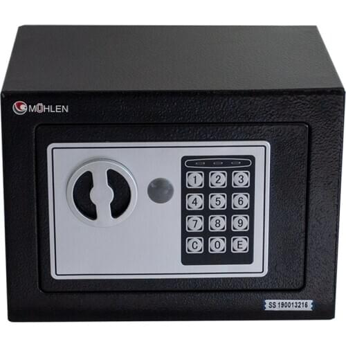 Electronic Digital Password Home, Office and hotel Fishnet Small Safe Box Security Box | MÜHLEN 17B