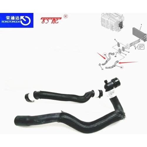 Oil Vapor Hose Valve Chamber Breather Pipes 9803727380 9803736280 For Peugeot 3008 For Citroen C4 DS6 DS4 DS5