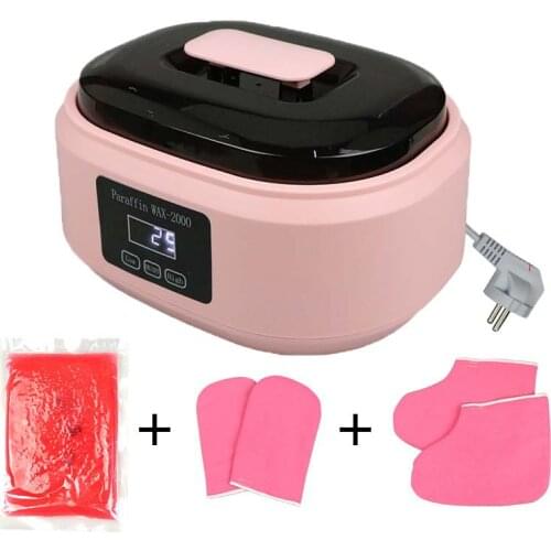 200W Paraffin Wax Heater Therapy Bath Wax Pot Warmer for Hand Foot Beauty Salon Spa Wax Heater Machine With Gloves Home Applican