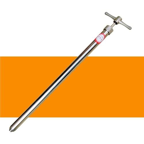 Stainless steel Viscous liquid sampler, chemical liquid, high temperature and corrosion resistance syringe injector sampler